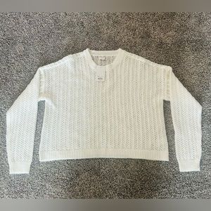 SO Pointelle Pullover Sweater-NWT